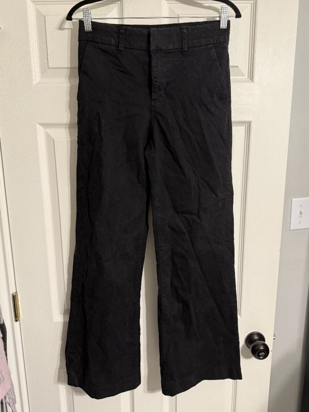 Nine West Wide Leg Jeans - Black Size 4